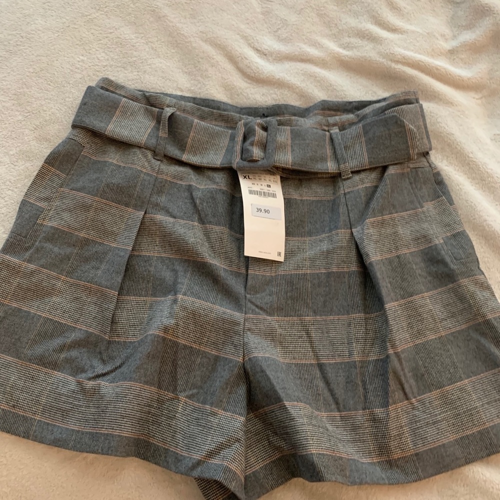 Zara belted shorts